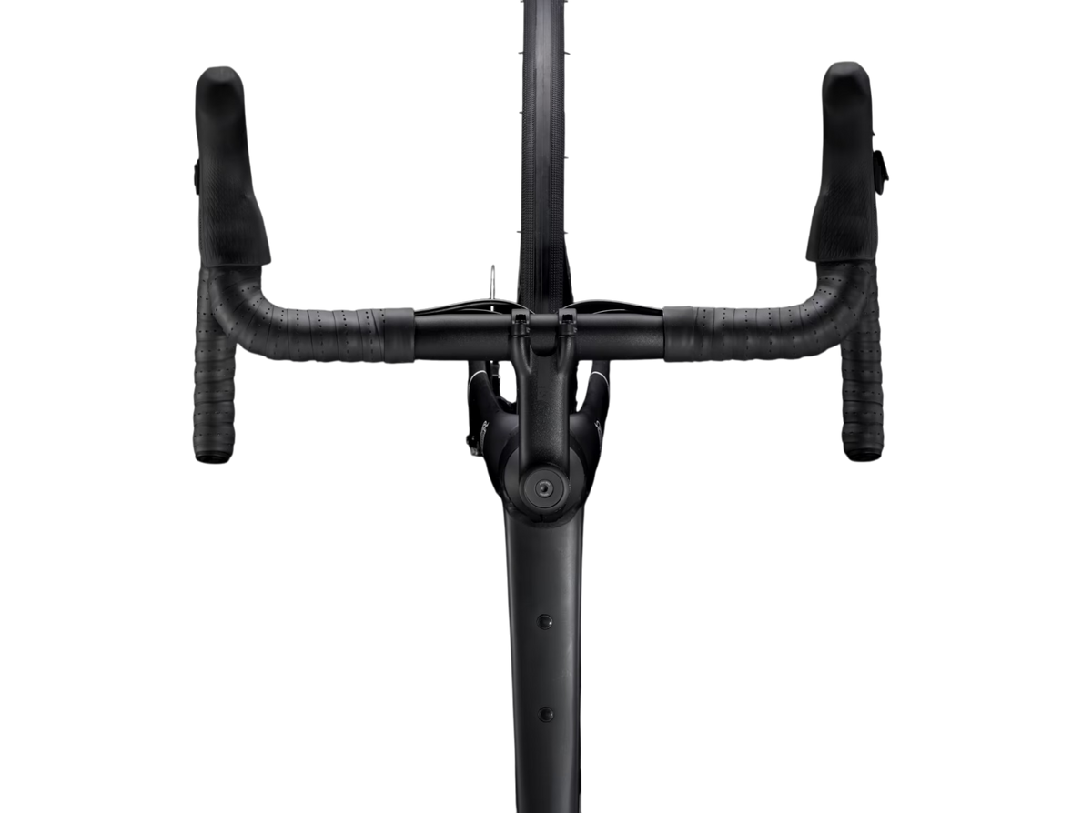 Trek Domane AL 5 Gen 4 Aluminium Matte Trek Black vielseitiges Rennrad Shimano 105 2x12 Antrieb 58 cm