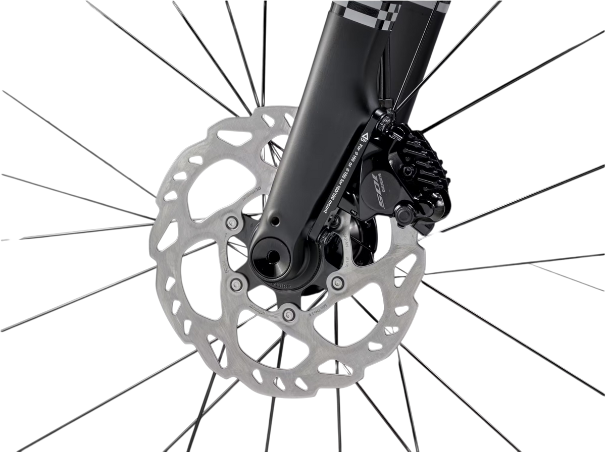 Trek Domane AL 5 Gen 4 Aluminium Matte Trek Black vielseitiges Rennrad Shimano 105 2x12 Antrieb 58 cm