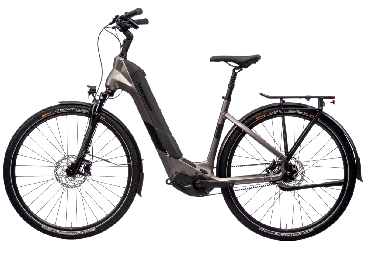 Merida eSPRESSO CITY 875 EQ Shimano EP6 Motor 712 Wh Electric Inter 5E-Riemenantriebsnabe hochwertiges E-Bike