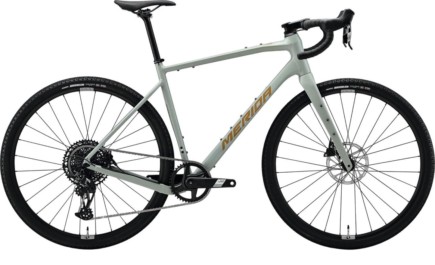 MERIDA SILEX 500 – Silk Moss Grey (Größe S) Sram Apex 12-Gang