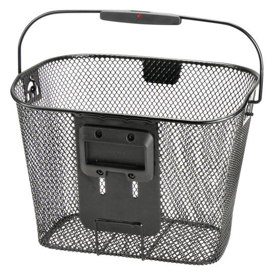 KLICKfix Uni Korb schwarz - Adapterplatte