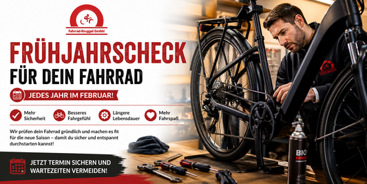 Fahrrad Frühjahrscheck im Februar – Sicher starten | Fahrrad Kruggel
