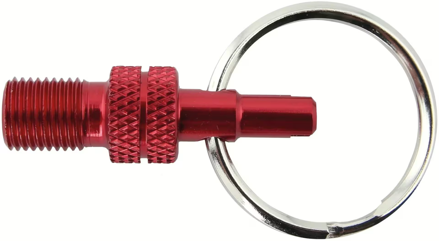 by,schulz Ventiladapter „Mini-Tool" – Adapter SV/DV auf AV mit Schlüsselanhänger