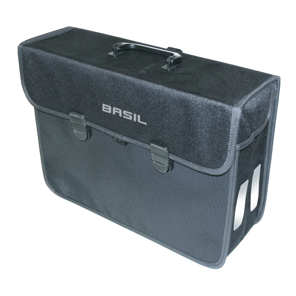 Basil Malaga XL Fahrradtasche 17 Liter schwarz