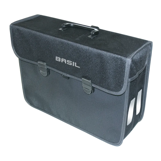 Basil Malaga XL Fahrradtasche 17 Liter schwarz