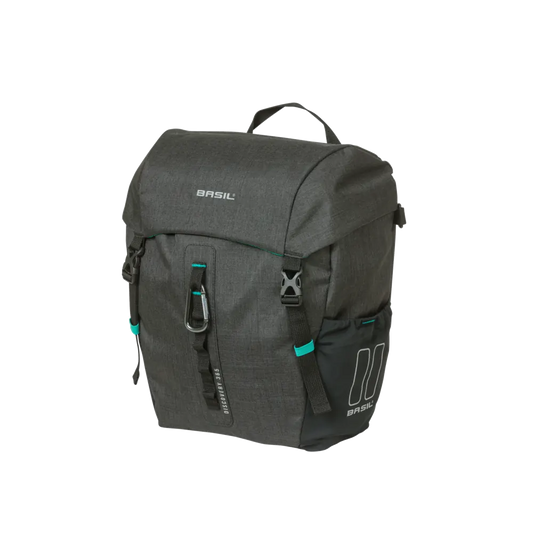 Basil Discovery 365D M Einzeltasche MIK Hooks 9L schwarz meliert