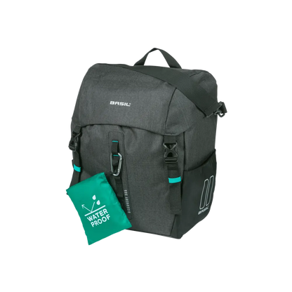 Basil Discovery 365D L Einzeltasche MIK Hooks 20L schwarz meliert