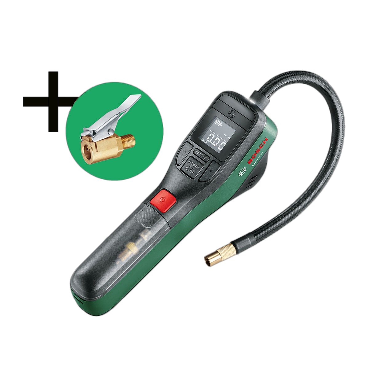 🔧 Bosch EasyPump – Kompakte Akku-Luftpumpe für unterwegs & zuhause