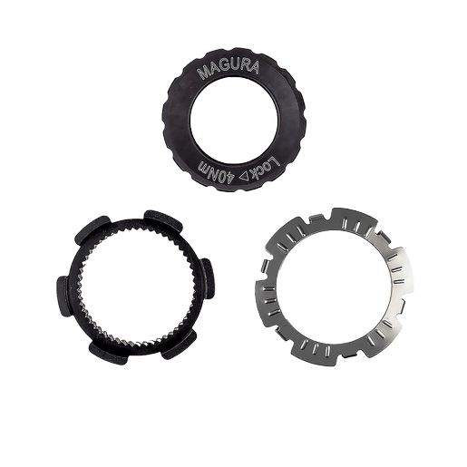 MAGURA Center Lock Adapter mit Lockring Steckachse