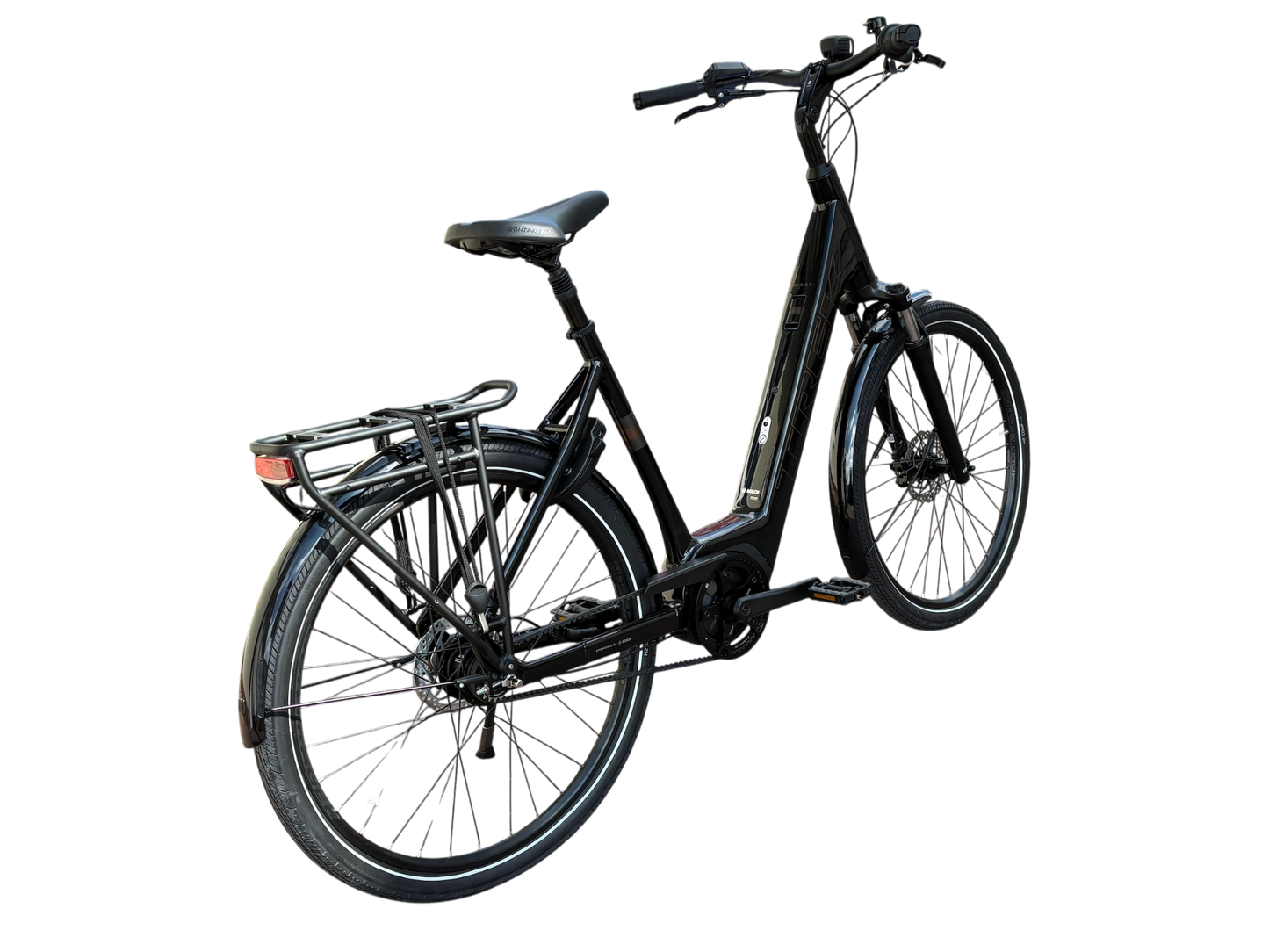 Trek District + 2 Belt Lowstep Trek Black Günstiges E-Bike City