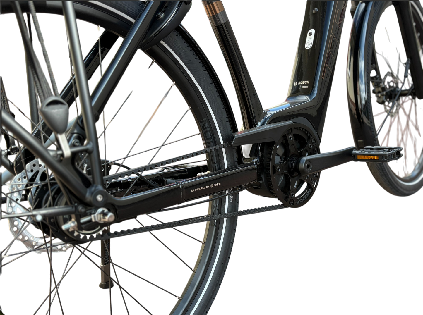 Trek District + 2 Belt Lowstep Trek Black Günstiges E-Bike City