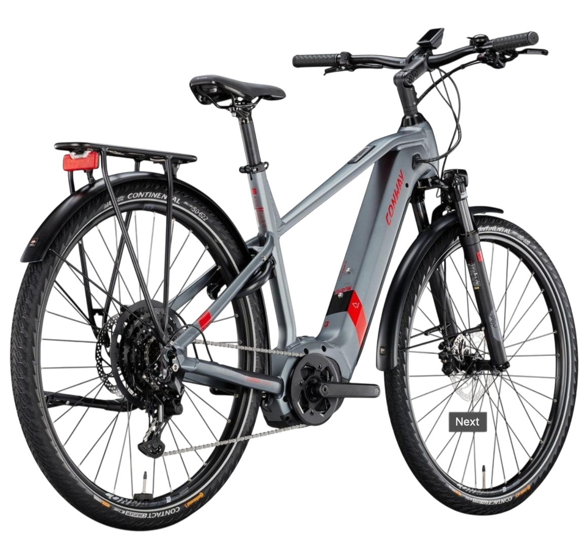 CONWAY Elektro-Trekkingrad Cairon T 2.0 625 SE Dein zuverlässiges E-Trekkingbike für Alltag & Tour