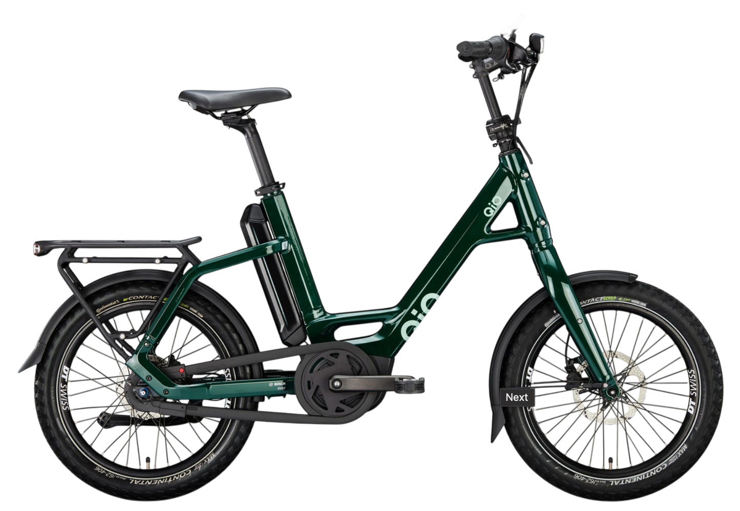 QiO Elektro-Kompaktrad Compact AP-8 20 zoll 48cm 8-Gang SHIMANO "Nexus" Rücktritt