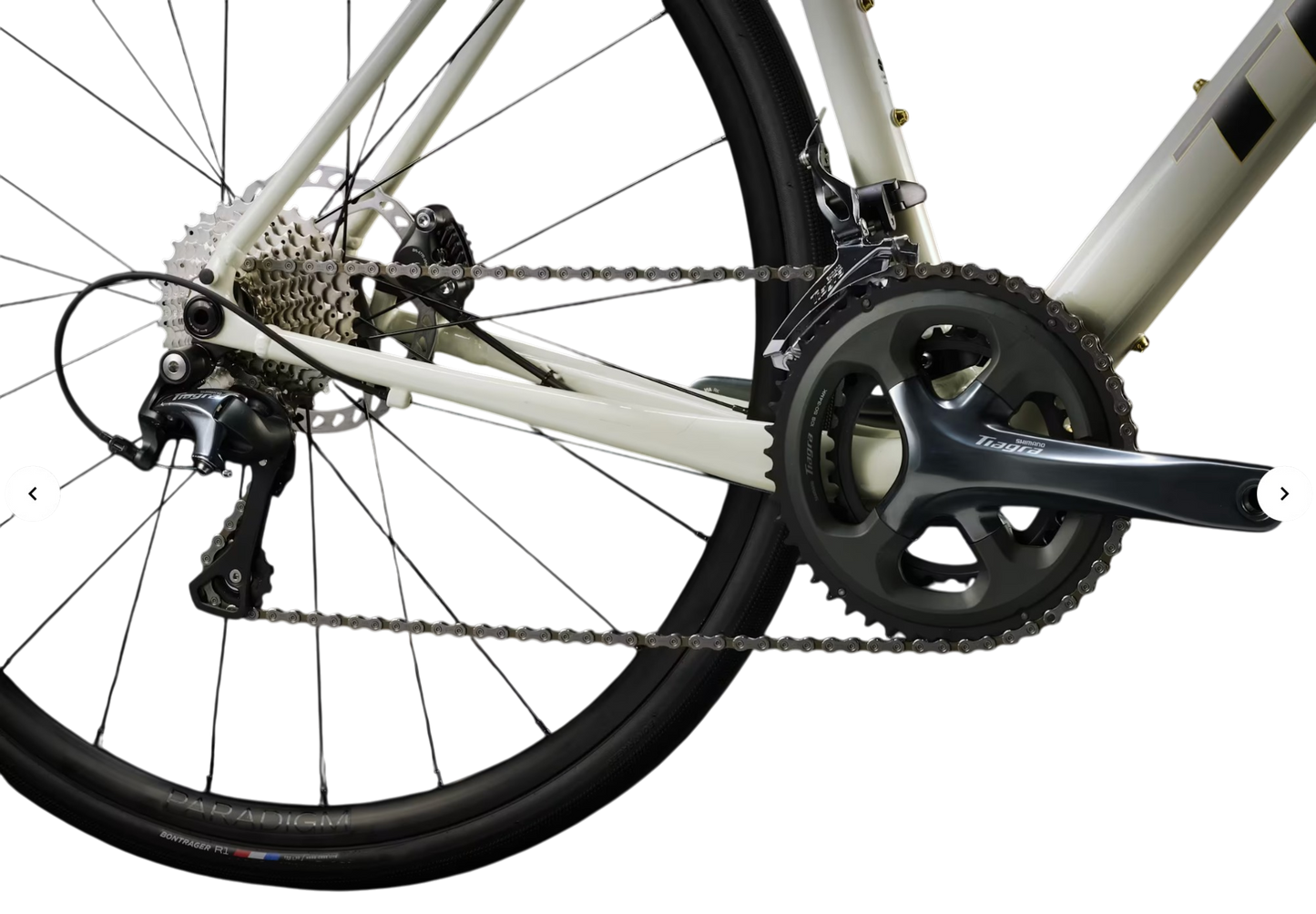 Trek Domane AL 4 Gen 4 Aluminium Endurance Rennrad Era White