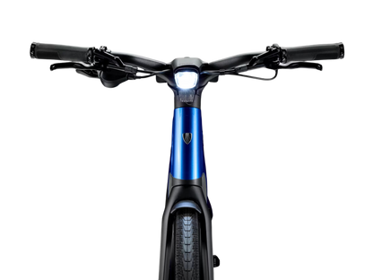 Trek FX+ 7 Midstep besonders leichtes, leises und schlankes E-bike Blau