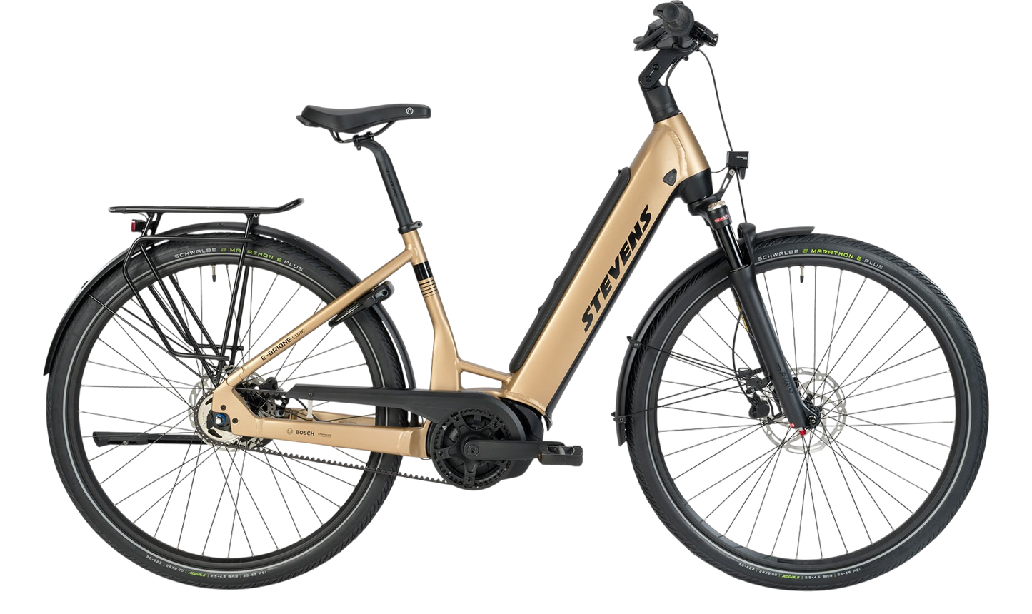 STEVENS E-Brione Luxe – Komfortables Premium City-E-Bike mit Riemenantrieb