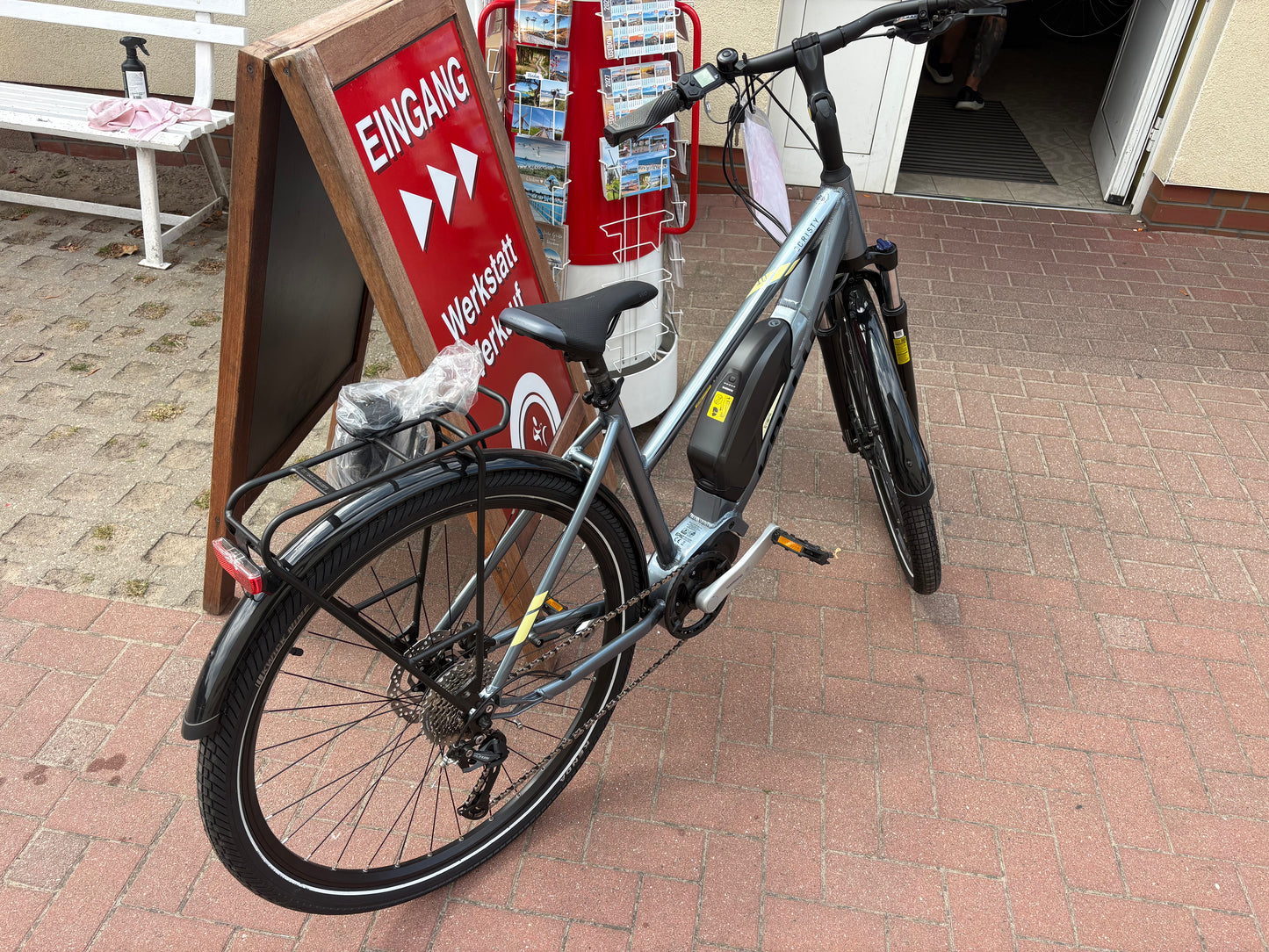 Kellys E-Cristy 10 SH 2024 – Komfortables E-Trekkingrad mit Shimano Steps (B-Ware)