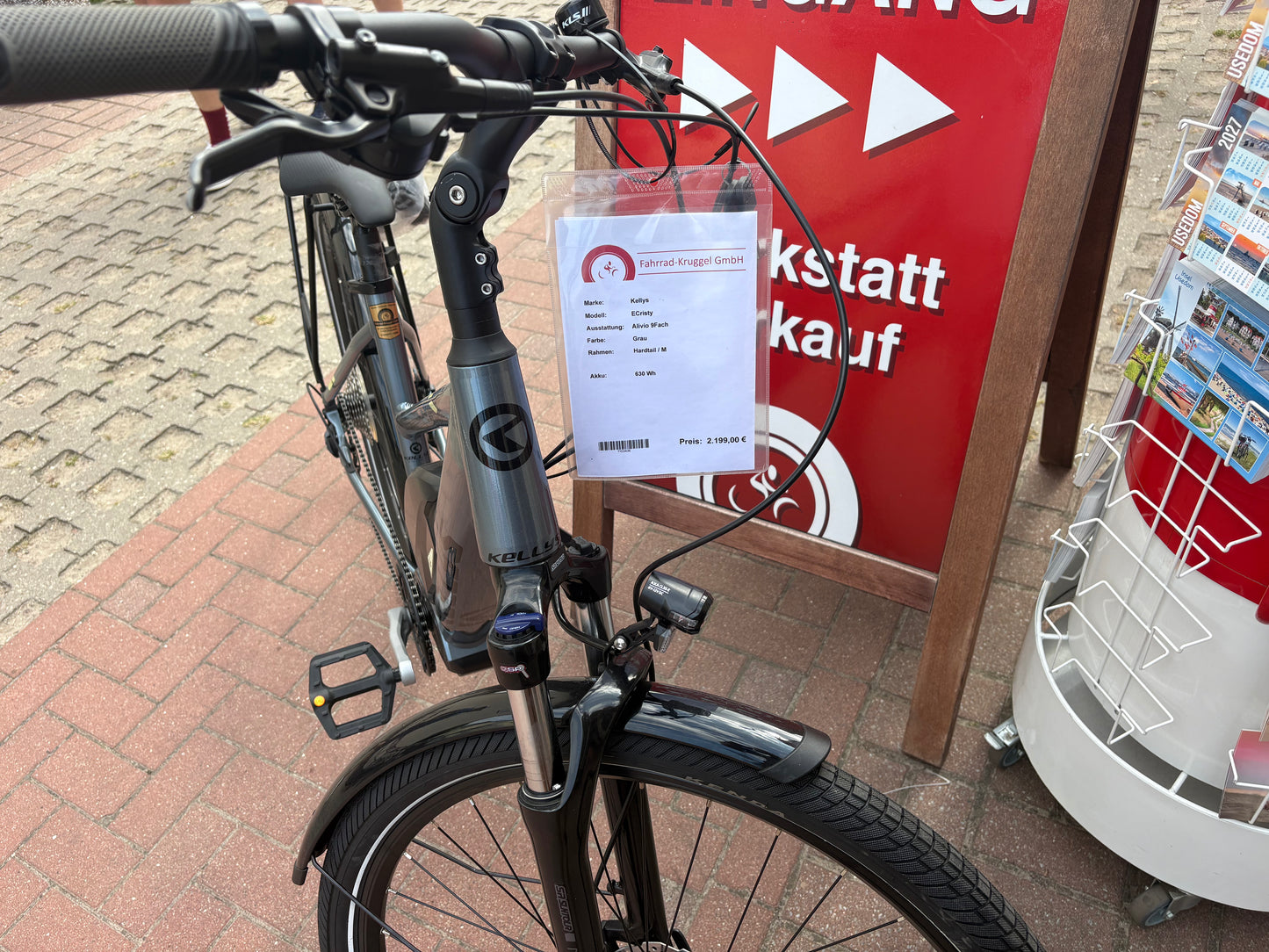 Kellys E-Cristy 10 SH 2024 – Komfortables E-Trekkingrad mit Shimano Steps (B-Ware)