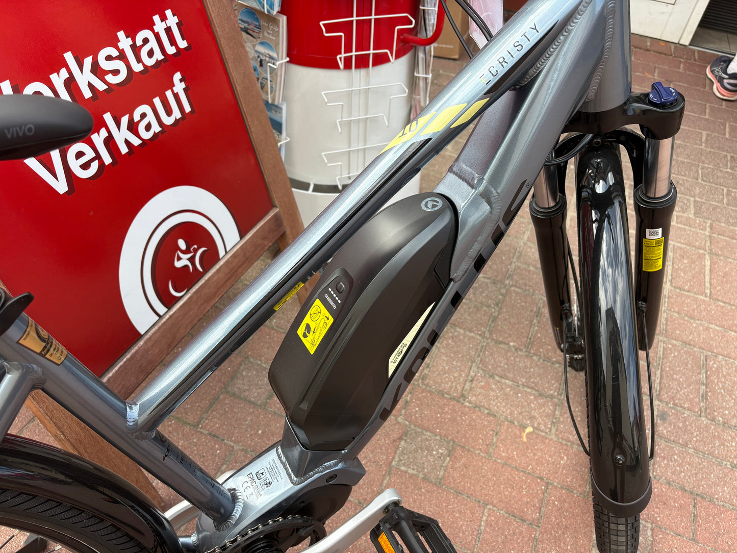 Kellys E-Cristy 10 SH 2024 – Komfortables E-Trekkingrad mit Shimano Steps (B-Ware)