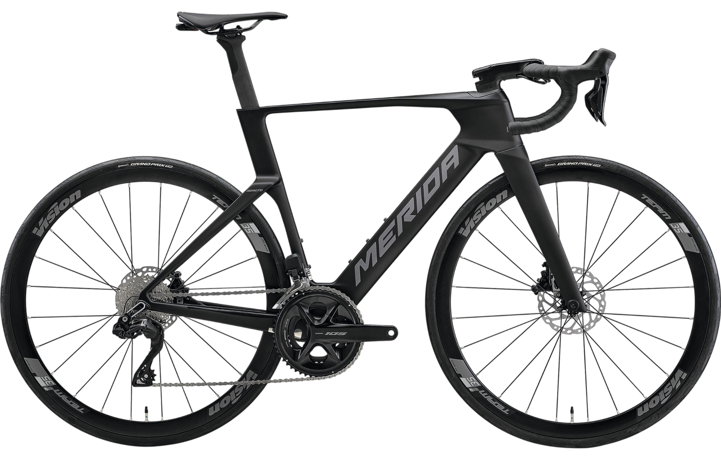 Merida REACTO 5000 – Aerodynamisches Carbon-Rennrad mit Shimano 105 Di2