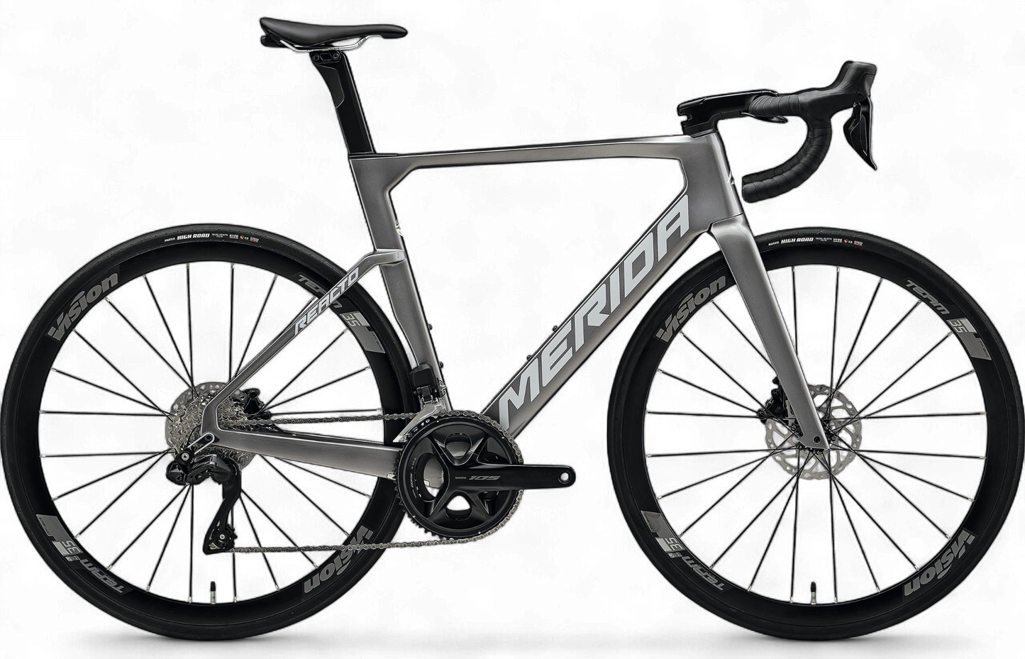 Merida REACTO 5000 – Aerodynamisches Carbon-Rennrad mit Shimano 105 Di2