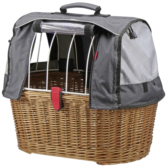 KLICKfix Doggy Basket Plus – Komfortabler Hundekorb für sichere Fahrradtouren