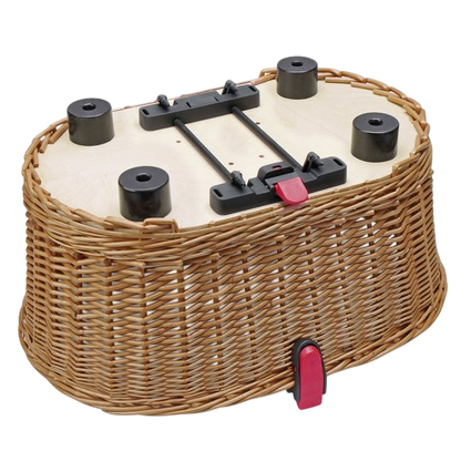 KLICKfix Doggy Basket Plus – Komfortabler Hundekorb für sichere Fahrradtouren