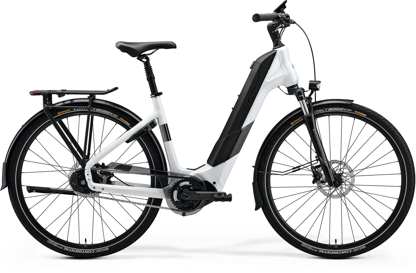 Merida eSPRESSO CITY 775 EQ in Pearl White (Black)