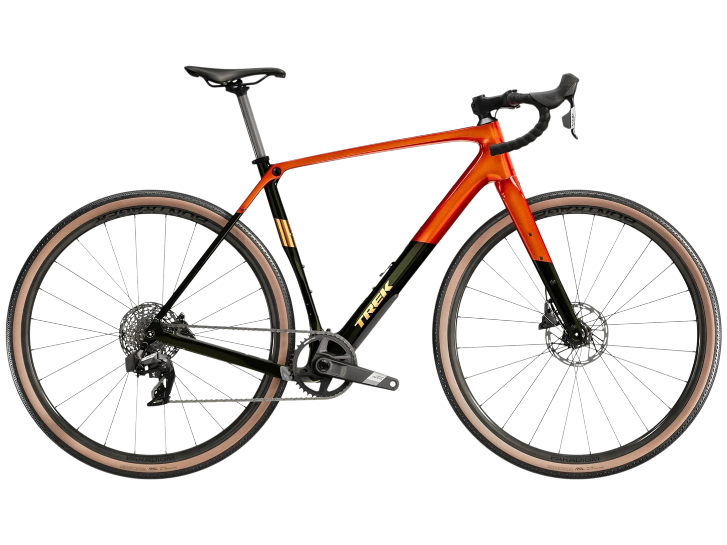 Trek Checkpoint Carbon SL5 AXS Gen 3 Gravel Mountainbike  Lava/Black Olive