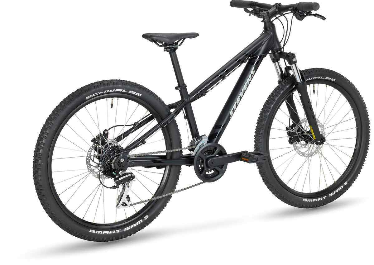 Stevens Team RC 24" - Stealth Black Heckansicht